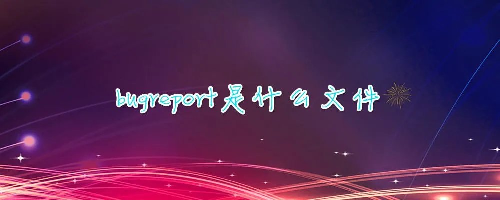 bugreport是什么文件