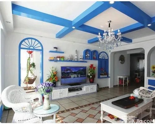 你装修我设计之客厅墙面展示柜