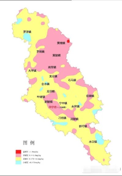 兴宁市的镇区