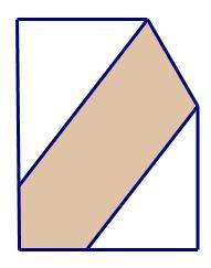 如何用一条直线把一个五边形分成两个三角形