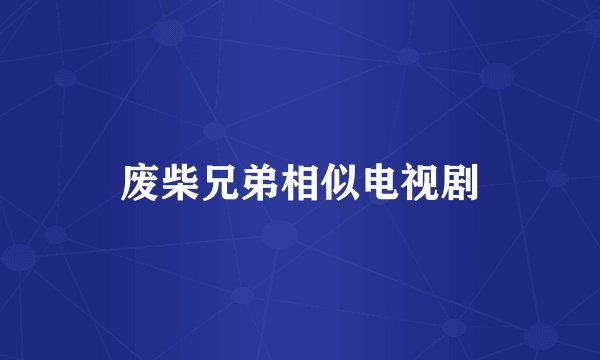 废柴兄弟相似电视剧