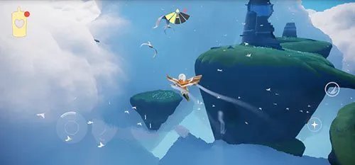 光遇绿色光芒在哪个图?