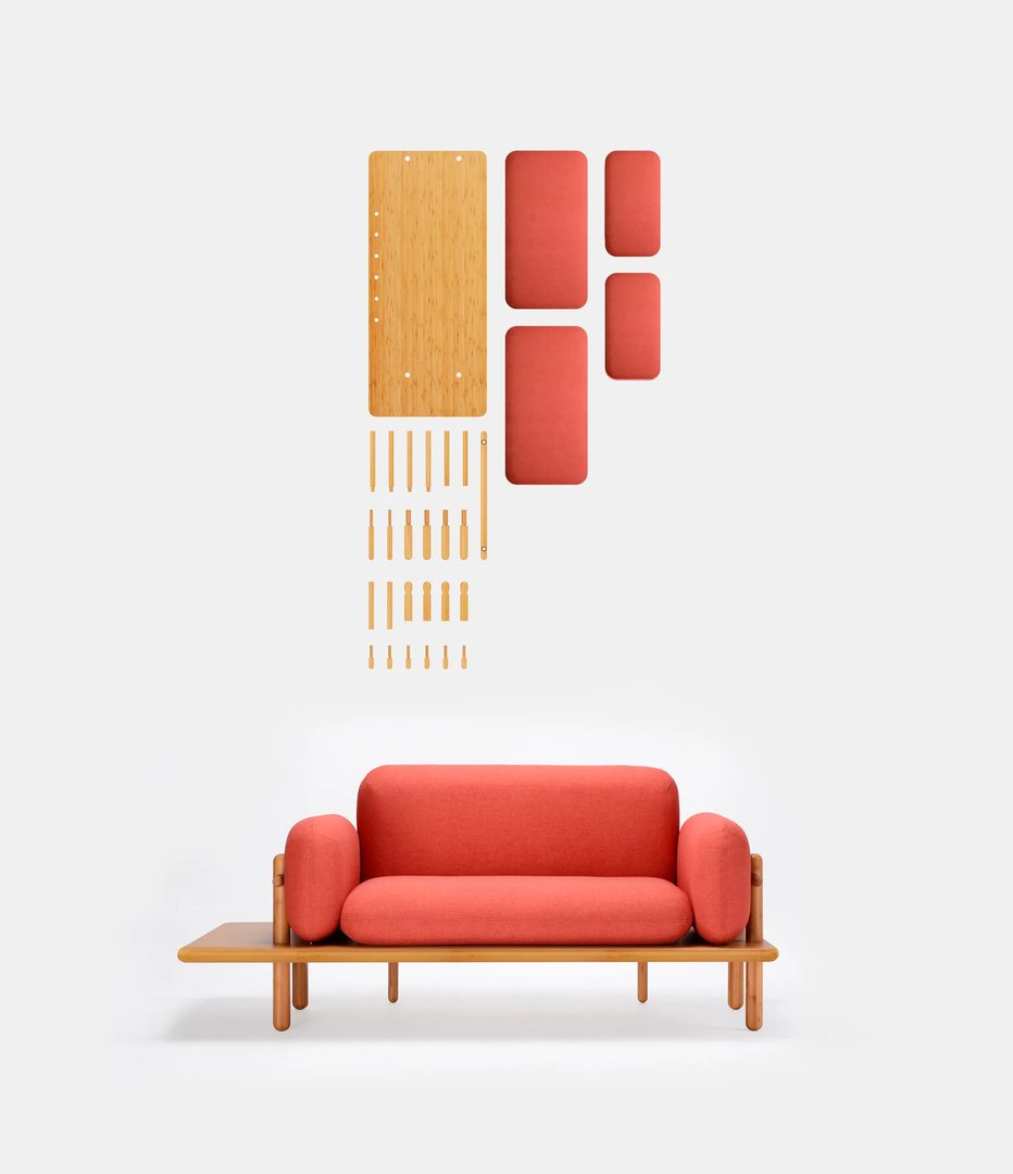 PIY丨装在盒子里,自带边几的沙发你见过吗?