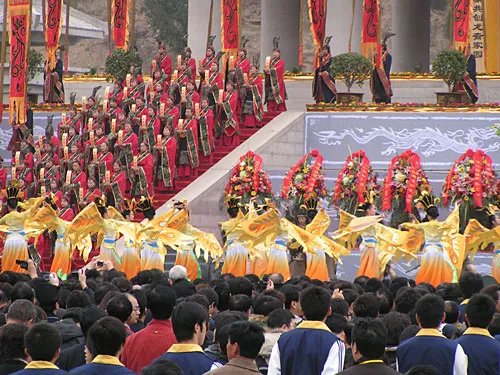 黄陵祭祖的历史传说