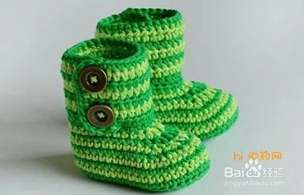 毛线鞋怎样编织,宝宝毛线鞋如何编织
