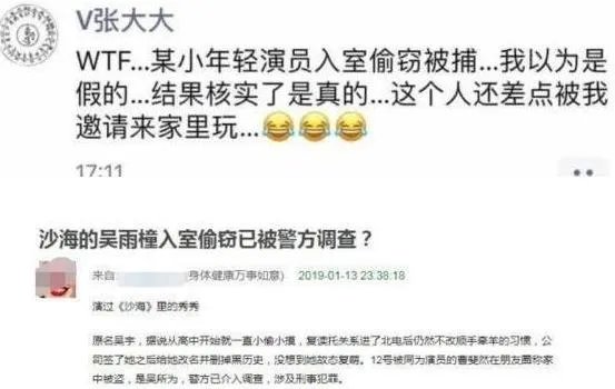 女艺人入室盗窃怎么回事：详情真相是什么曝光