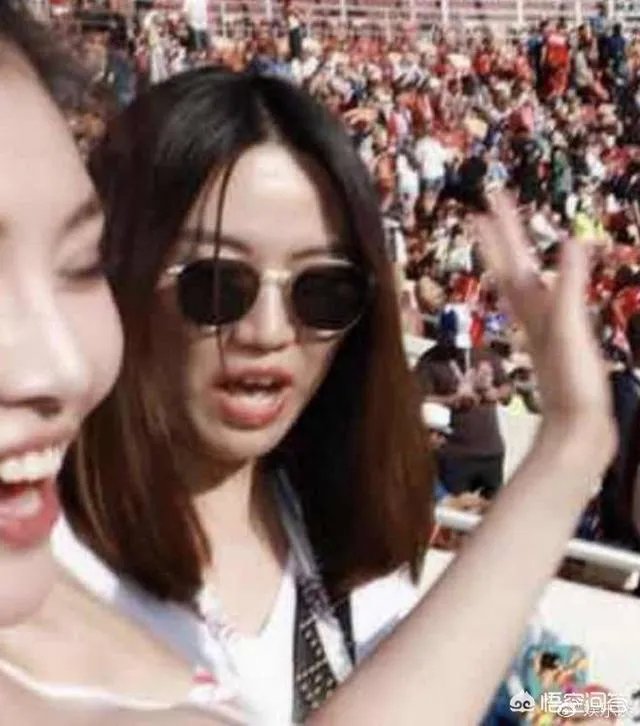 如何看待大嫂徐冬冬在俄罗斯世界杯看球，被丹麦球迷“生扑”？