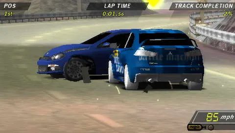 PSP《极品飞车13：变速》初玩体验：非常不错！