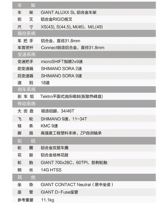 giant自行车价格