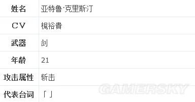 《伊苏8》人物介绍 全人物图鉴及使用武器一览