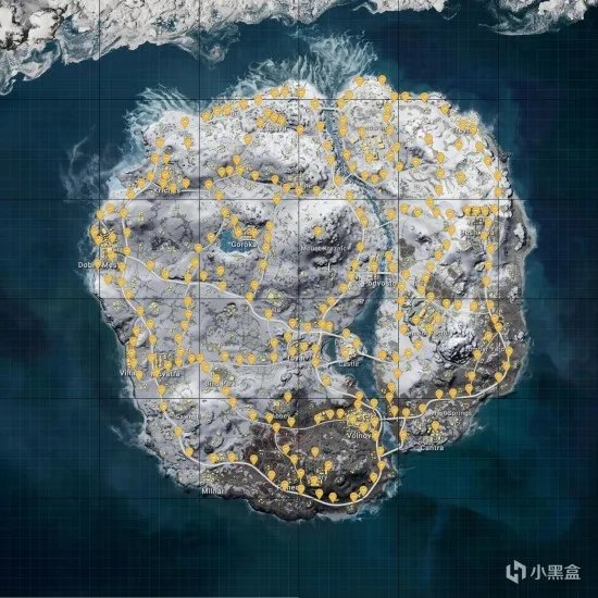 《绝地求生》雪地地图交通工具刷新位置一览 雪地图哪里刷车