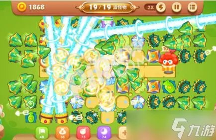 保卫萝卜3游乐场40关攻略 40关通关技巧推荐