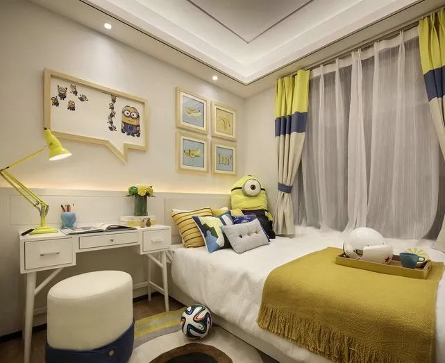 13款小户型儿童房样板间，get起来！