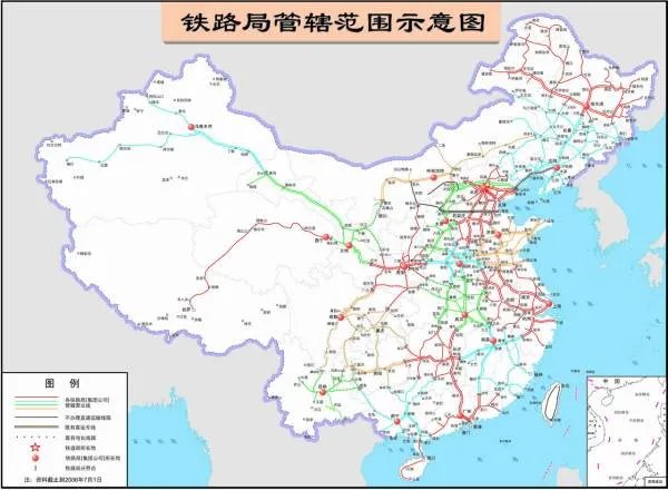 上海铁路局包括宁波吗？具体还包括哪些城市？全国铁路都是怎样分的。