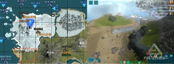 《方舟:生存进化》Tips第二期:地图盘点