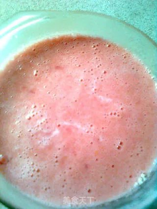 玫瑰花儿开--------冰镇番茄汁