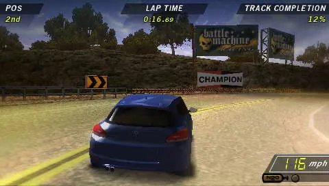 PSP《极品飞车13：变速》初玩体验：非常不错！