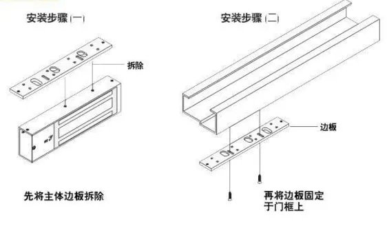 外开门磁力锁如何安装,内开门磁力锁安装方法是怎样的？