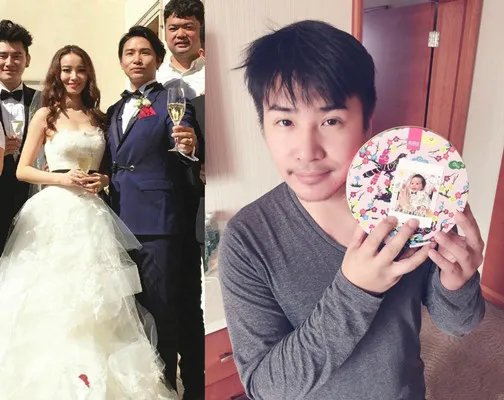 欧弟首曝全家福获赞 女儿JoJo呆萌可爱颜值高