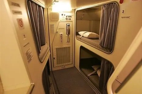 漂亮空姐竟都是在这里睡觉：休息空间示意图（图）