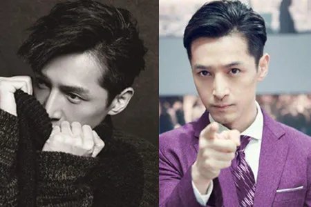 胡歌搞怪仰脸自拍 网友给出了这样的评论