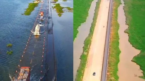 江西“最美水上公路”变草原公路,“最美水上公路”背后有着怎样的故事?