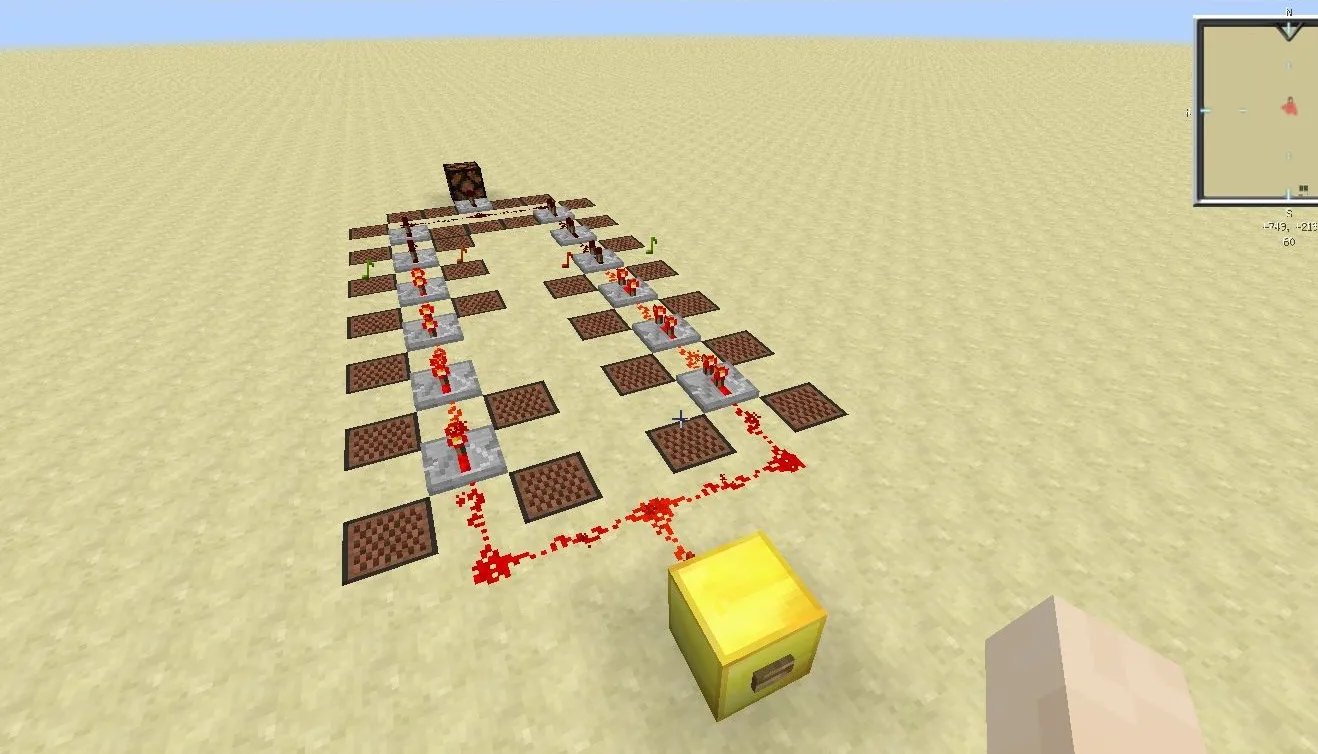 《我的世界》自制音乐盒图解