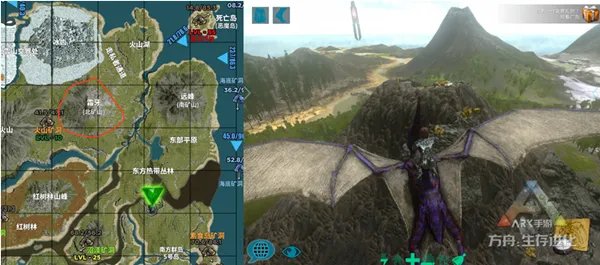 《方舟:生存进化》Tips第二期:地图盘点