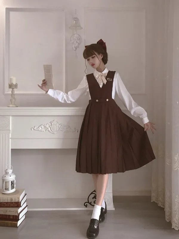 JK女生都在穿的护奶裙到底是什么?可甜可撩,百搭又好看~