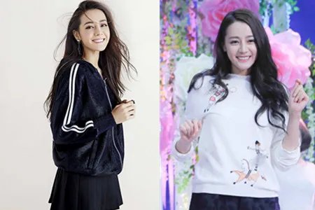 迪丽热巴合影蜡像 美貌引球星关注