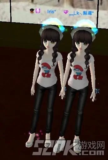 QQ炫舞姐妹装搭配 我们是不离不弃的好姐妹