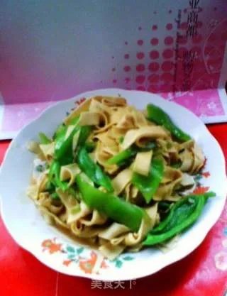 尖椒干豆腐