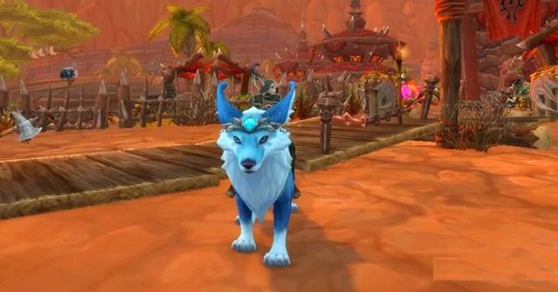 《魔兽世界》8.1新商城坐骑蓝狐狸上线