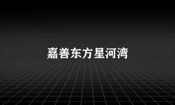 嘉善东方星河湾