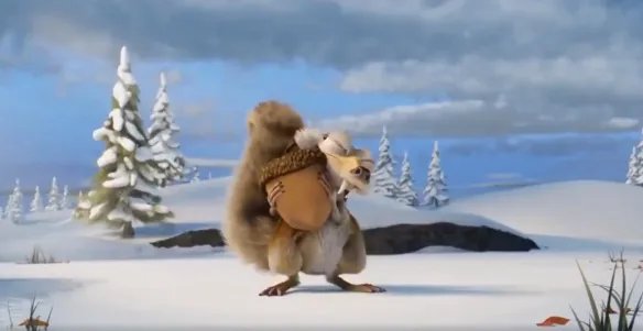 《冰河世纪》发布告别短片：小松鼠终于吃到橡果了！