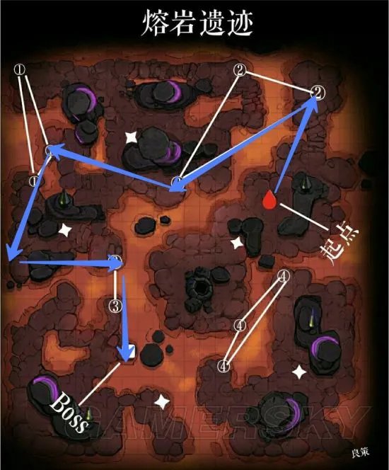 跨越星弧熔岩遗迹详解 熔岩遗迹介绍