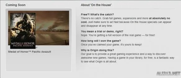 EA新福利！《荣誉勋章之血战太平洋》即将免费