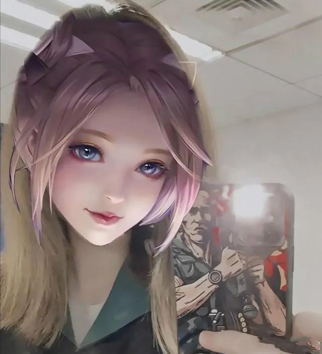 王者荣耀真人换头女生头像分享