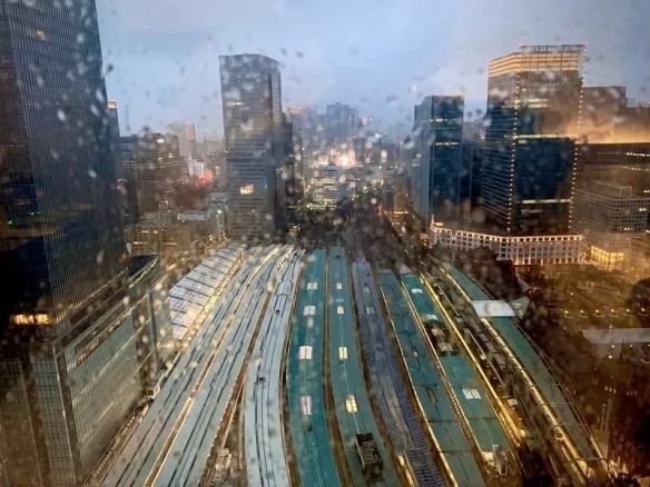 日本最忙的街头 车站台风 海贝思 登陆那天什么样