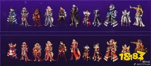 DNF第八套天空套即将复刻 全职业权倾天下外观一览