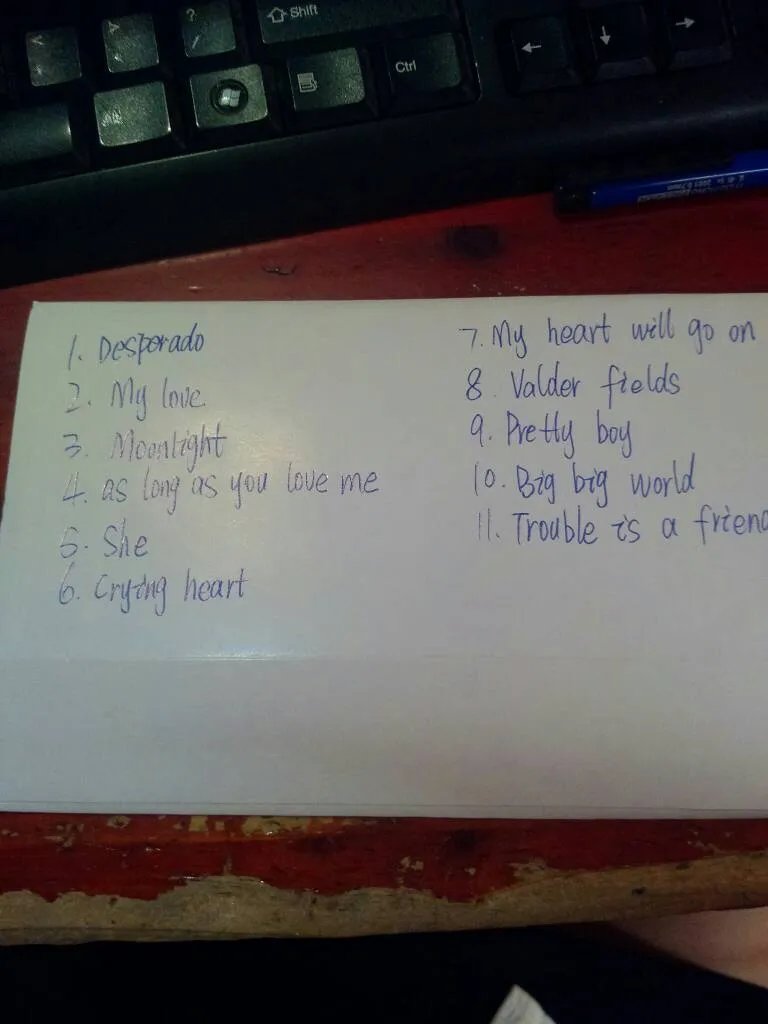 好听的英文歌。十首以上