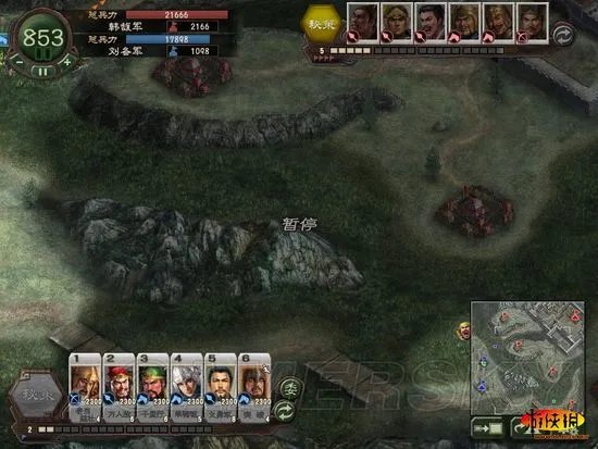 《三国志12》经验分享之攻城