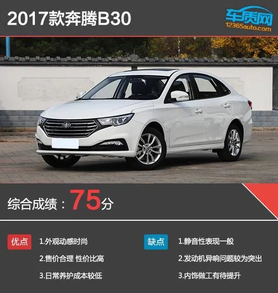 奔腾b30怎么样
