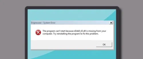 如何解决Win上“d3dx9_43.dll丢失”的问题？