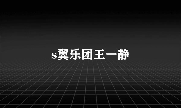 s翼乐团王一静
