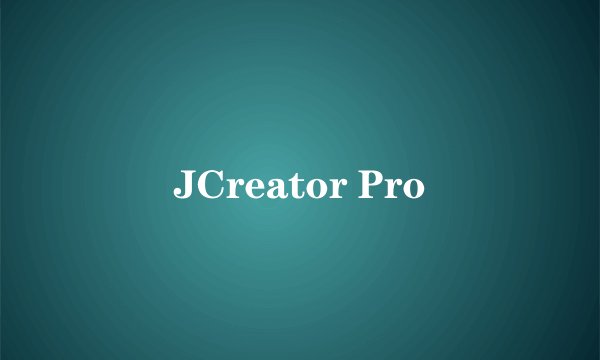 JCreator Pro