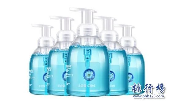 十大泡沫洗手液品牌排行榜 最畅销的抑菌泡沫洗手液有哪些