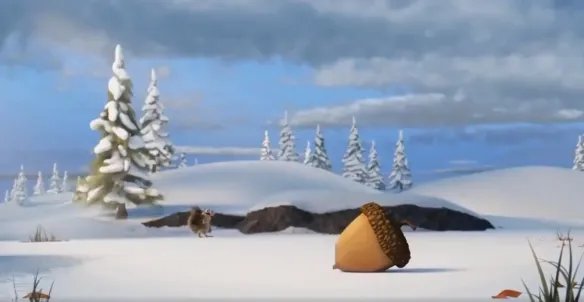 《冰河世纪》发布告别短片：小松鼠终于吃到橡果了！