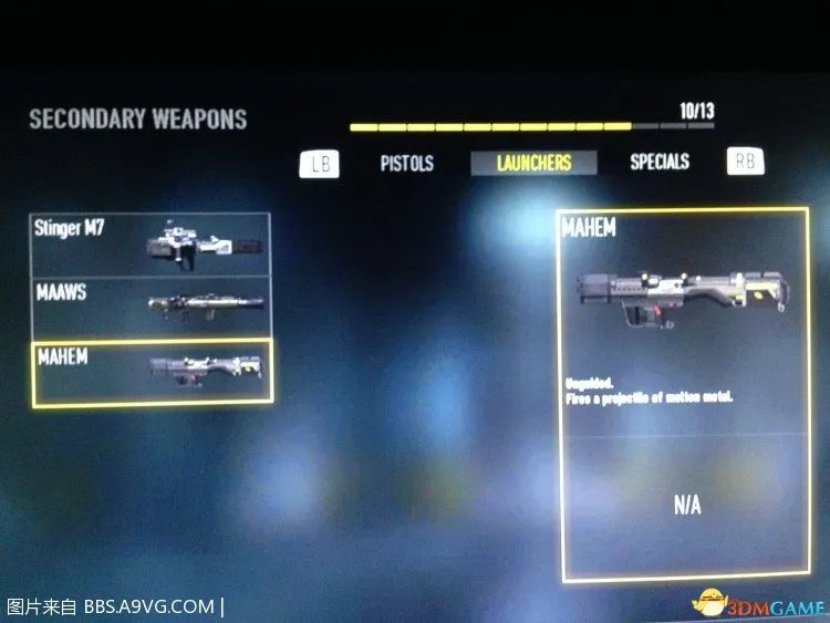 使命召唤11:高级战争 网战技能武器枪械数据图鉴大全