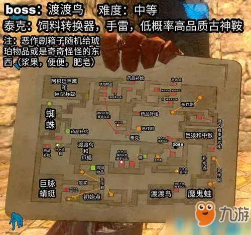 方舟生存进化地牢大全 全地牢地图攻略汇总